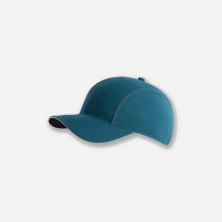 Brooks Chaser Israel - Men's Running Hat - Deep Sea Blue/DarkCyan (16482-LJGZ)